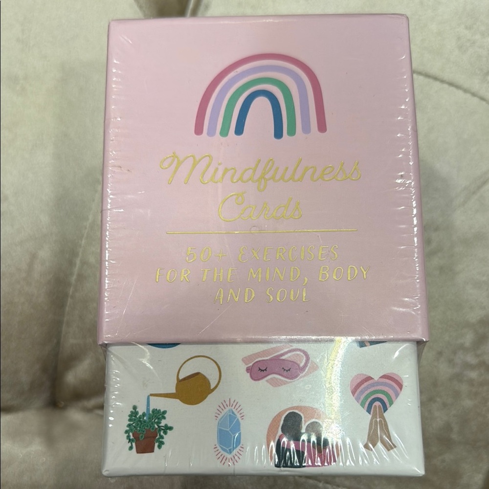 Mindfulness Cards for Kids - Pink